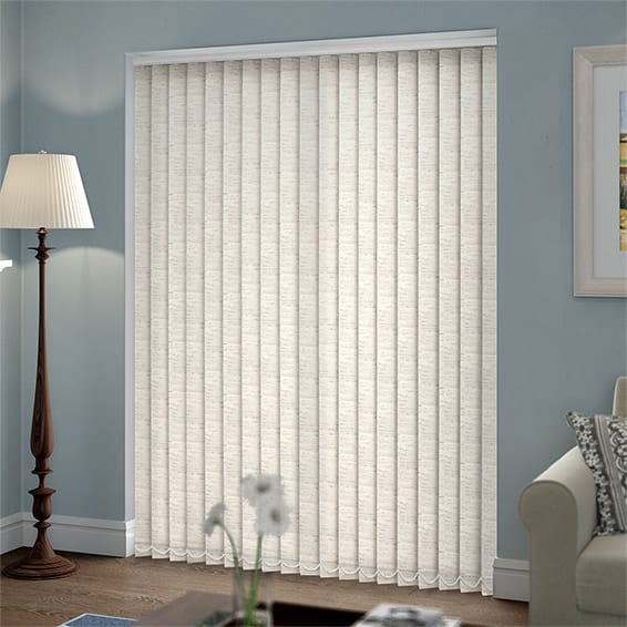 Simplicity Linen Ivory Vertical Blind