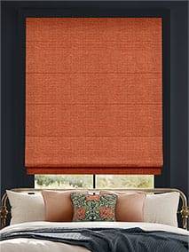 Smooth Sisal Burnt Ochre Roman Blind thumbnail image