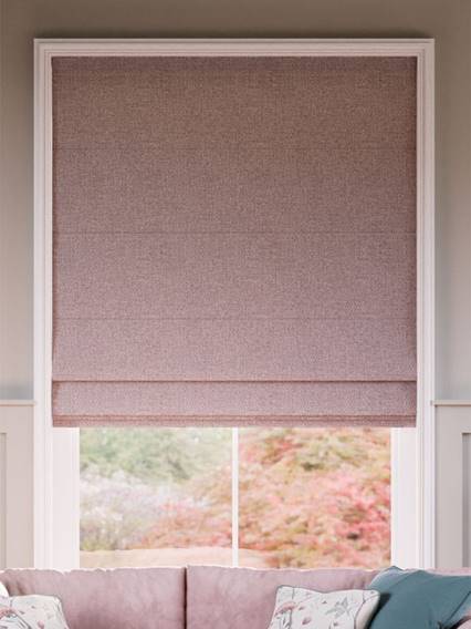 Smooth Sisal Dusky Pink Roman Blind thumbnail image