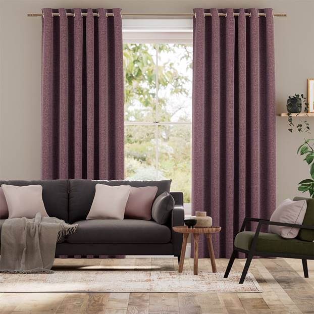 Smooth Sisal Elderberry Curtains thumbnail image