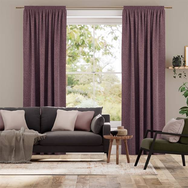 Smooth Sisal Elderberry Curtains thumbnail image