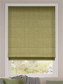 Smooth Sisal Green Gold Roman Blind thumbnail image