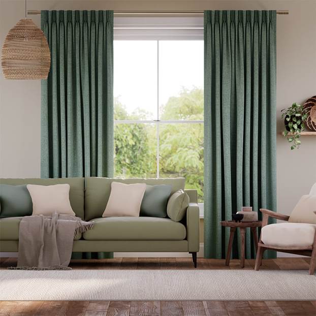 Smooth Sisal Jade Curtains thumbnail image