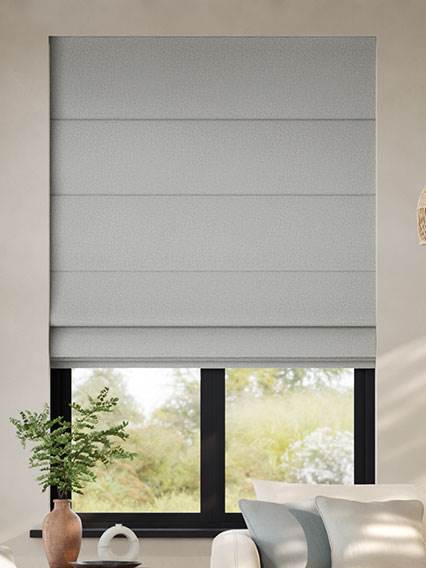 Soft Weave Cadet Blue Roman Blind thumbnail image