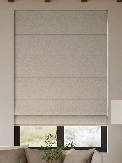 Soft Weave Taupe Roman Blind thumbnail image
