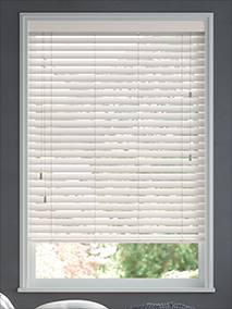 Soft White Wooden Blind thumbnail image