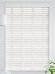 Soft White & Linen Wooden Blind thumbnail image
