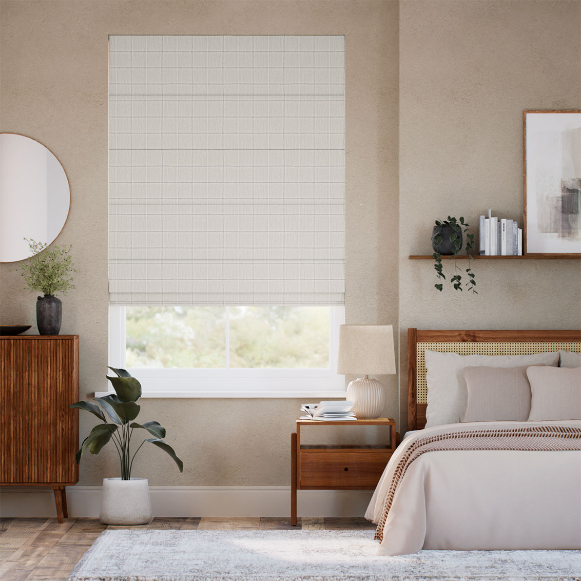 Soho Taupe Roman Blind
