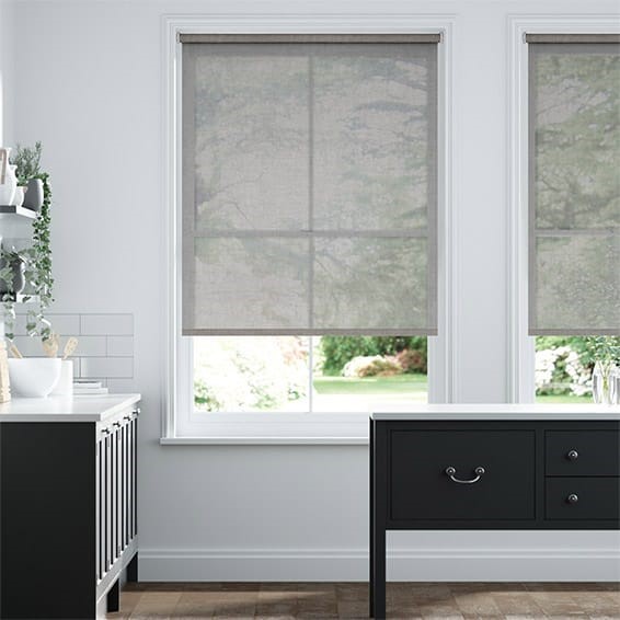 Solana Smoky Grey Roller Blind