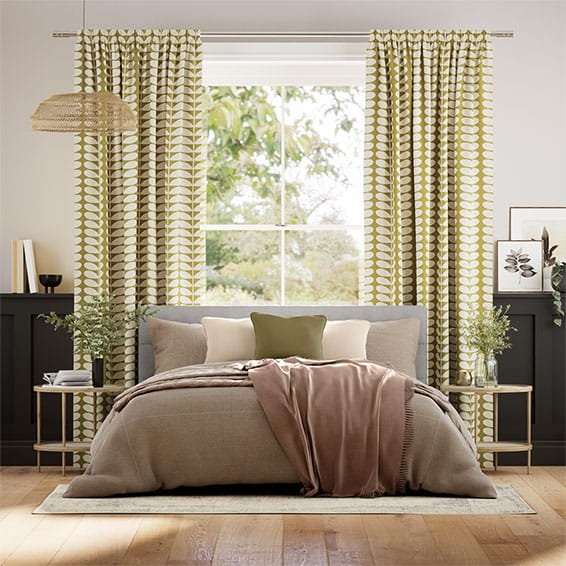 Solid Stem Seagrass Curtains