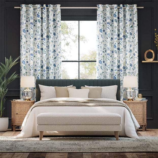 Songbird Blue Curtains thumbnail image
