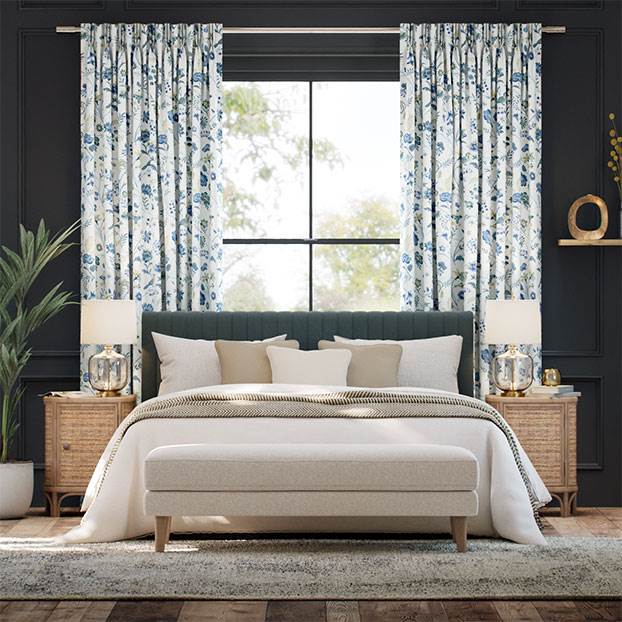 Songbird Blue Curtains thumbnail image