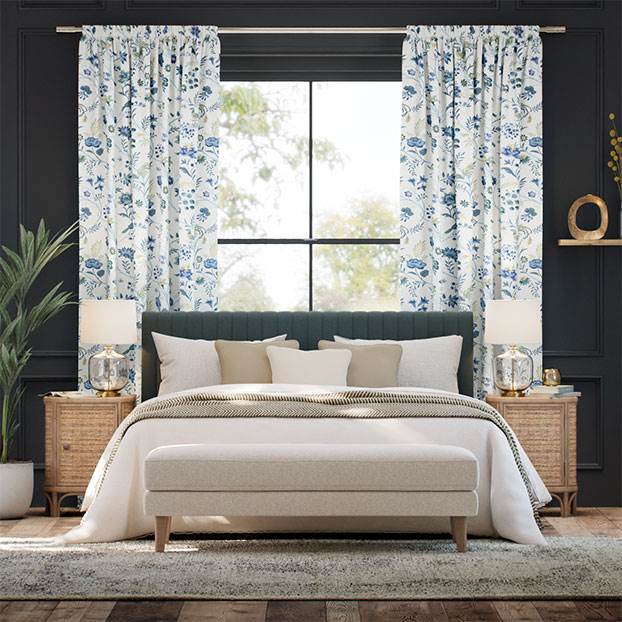 Songbird Blue Curtains thumbnail image