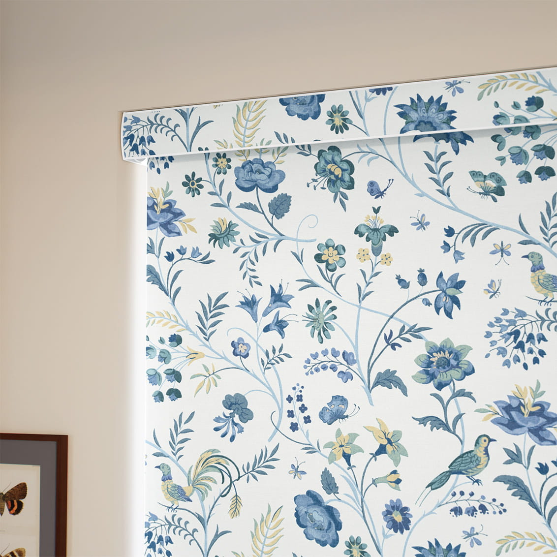 Songbird Blue Roller Blind
