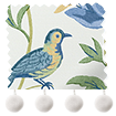 Songbird Pom-Pom Blue & Green swatch image