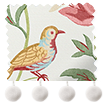 Songbird Pom-Pom Green, Blush & Ochre Roman Blind sample image