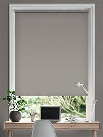 Twist2Go Sorrento Blackout Classic Grey Roller Blind thumbnail image