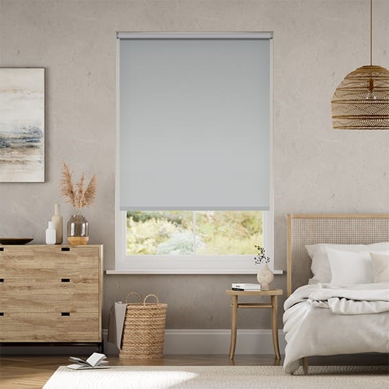 Electric Sorrento Blackout Pebble Grey  Roller Blind