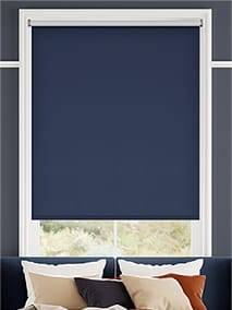 Electric Sorrento Blackout Royal Blue Roller Blind thumbnail image