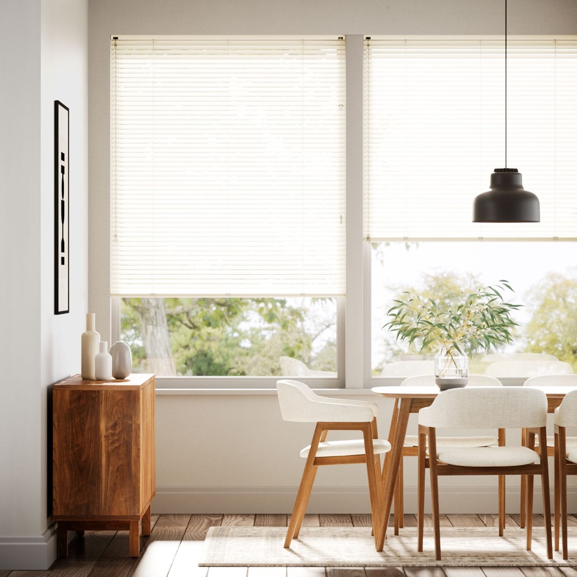 Spirit Bisque Venetian Blind - 25mm Slat