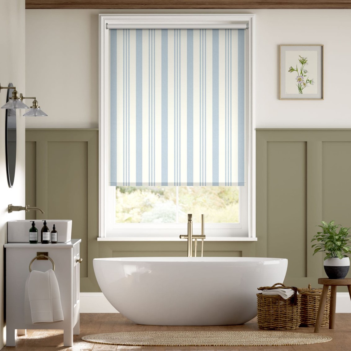 Splash Blackout Albany Ice Roller Blind