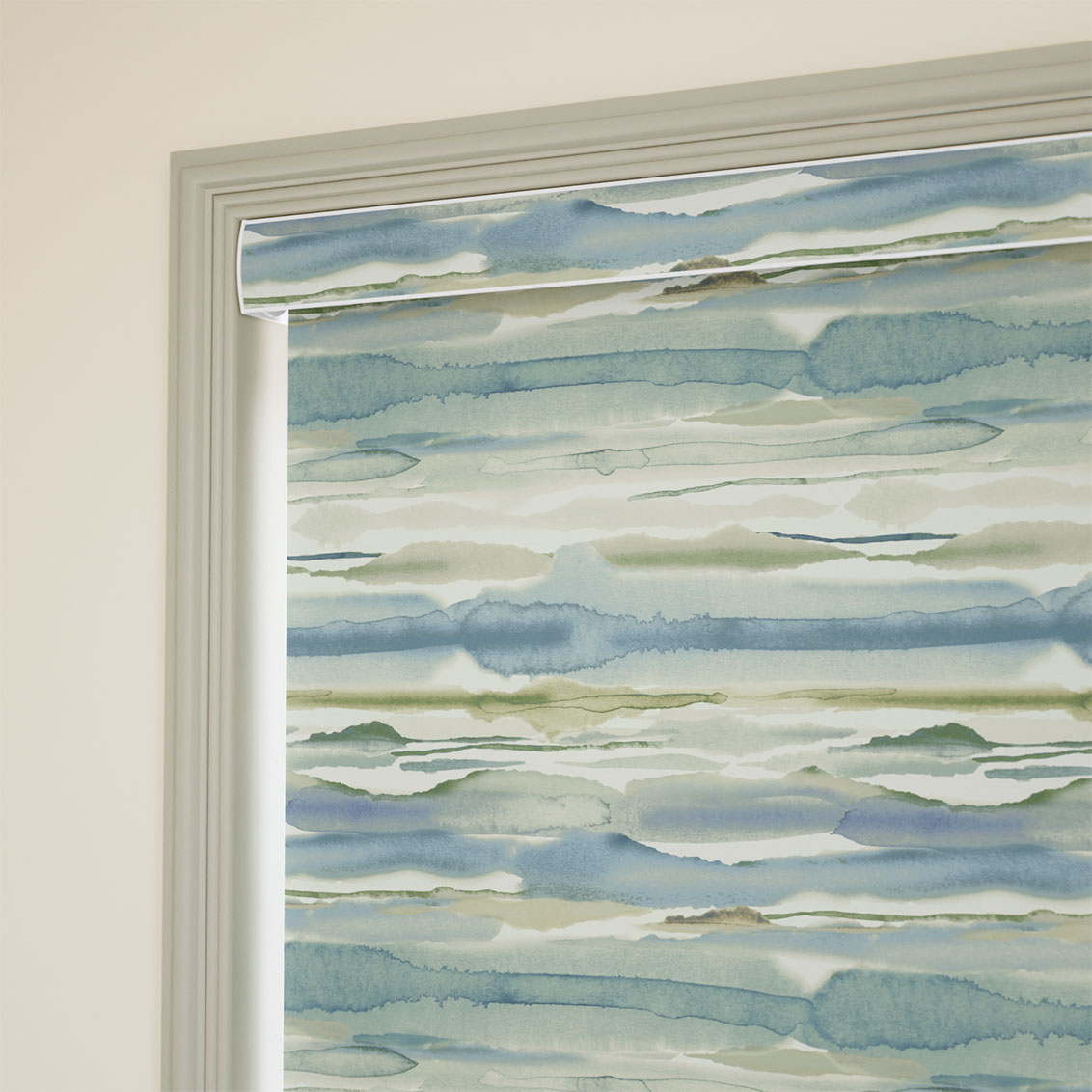 Splash Blackout Amari Seaspray Roller Blind