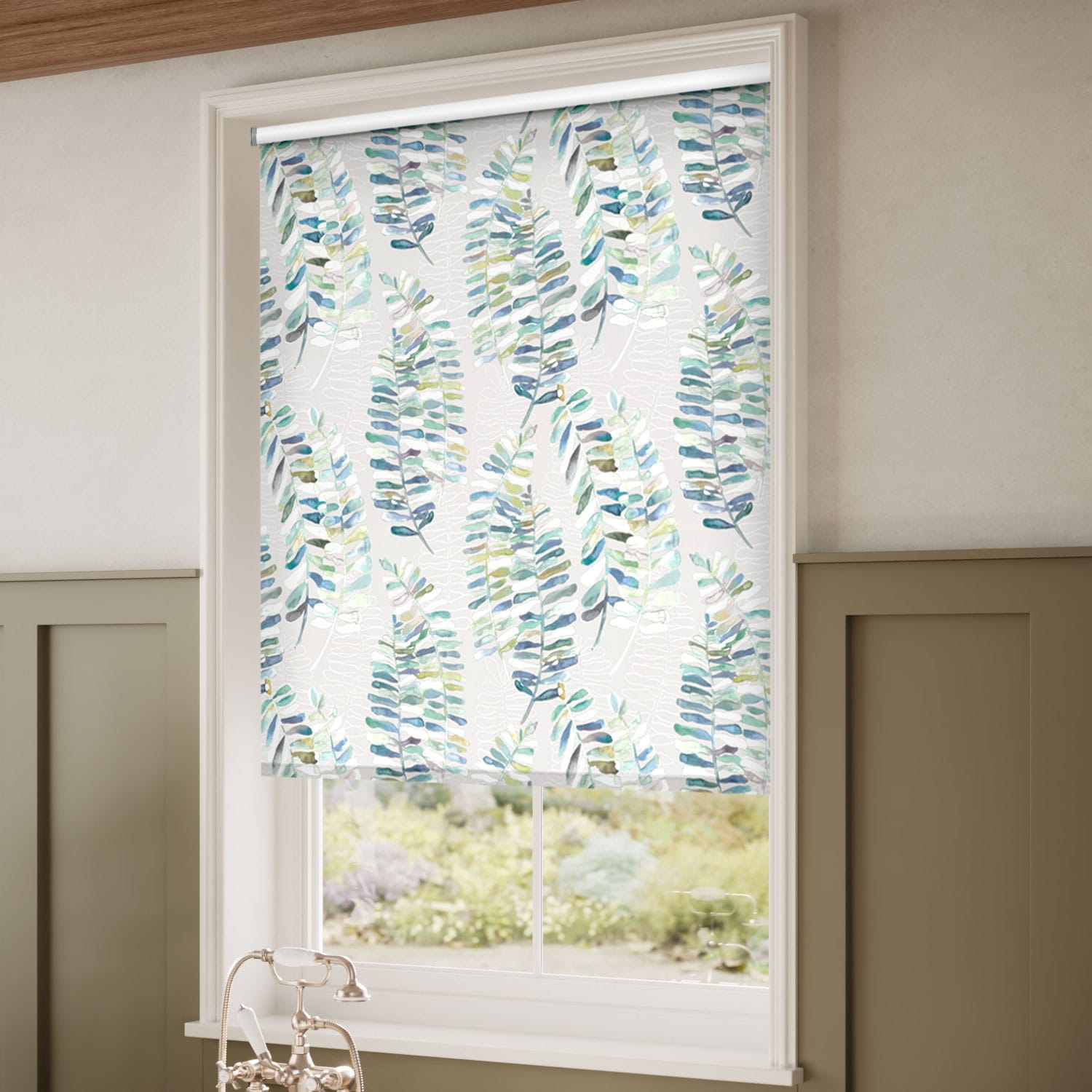 Splash Blackout Azolla Capri Roller Blind