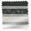 Twist2Go Splash Blackout Calcutta Stripe Slate Roller Blind sample image