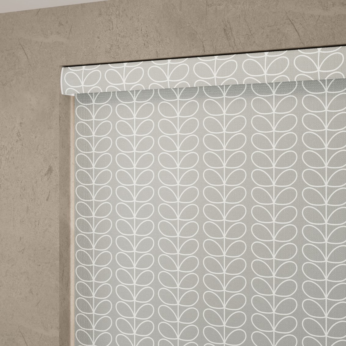 Splash Blackout Linear Stem Silver  Roller Blind