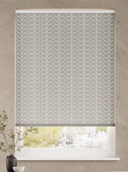 Splash Blackout Linear Stem Silver Roller Blind thumbnail image