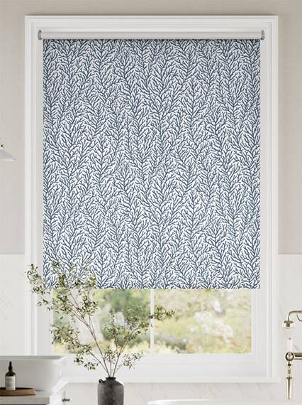 Twist2Go Splash Blackout Marina Denim Roller Blind thumbnail image