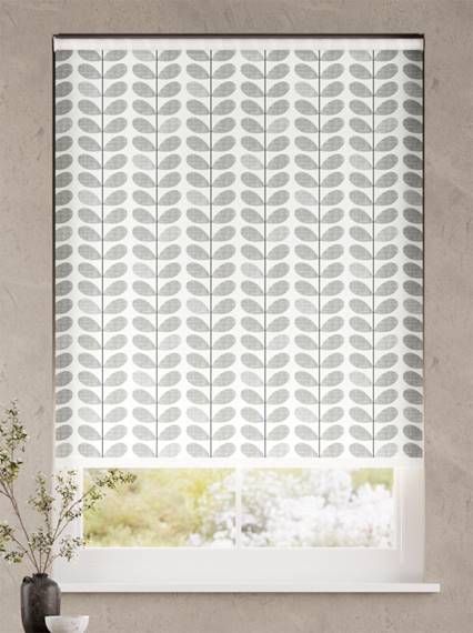 Twist2Go Splash Blackout Scribble Stem Grey Roller Blind thumbnail image