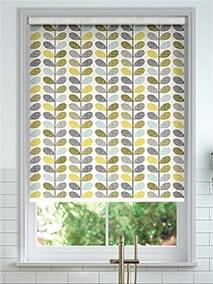 Twist2Go Splash Blackout Scribble Stem Seagrass Roller Blind thumbnail image