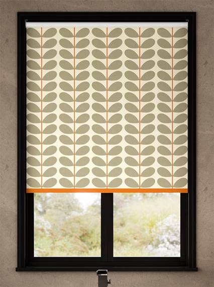 Twist2Go Splash Blackout Two Colour Stem Warm Grey Roller Blind thumbnail image