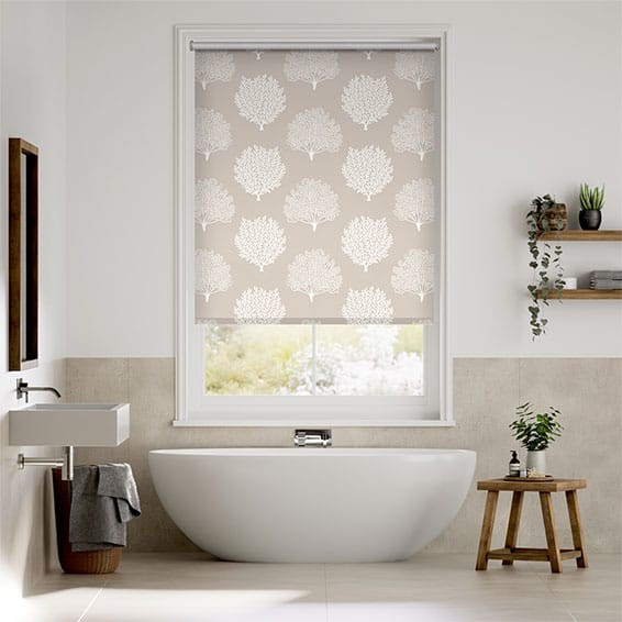 Twist2Go Splash Blackout Coraline Stone Roller Blind