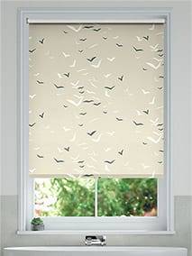 Splash Blackout Flight Linen Roller Blind thumbnail image