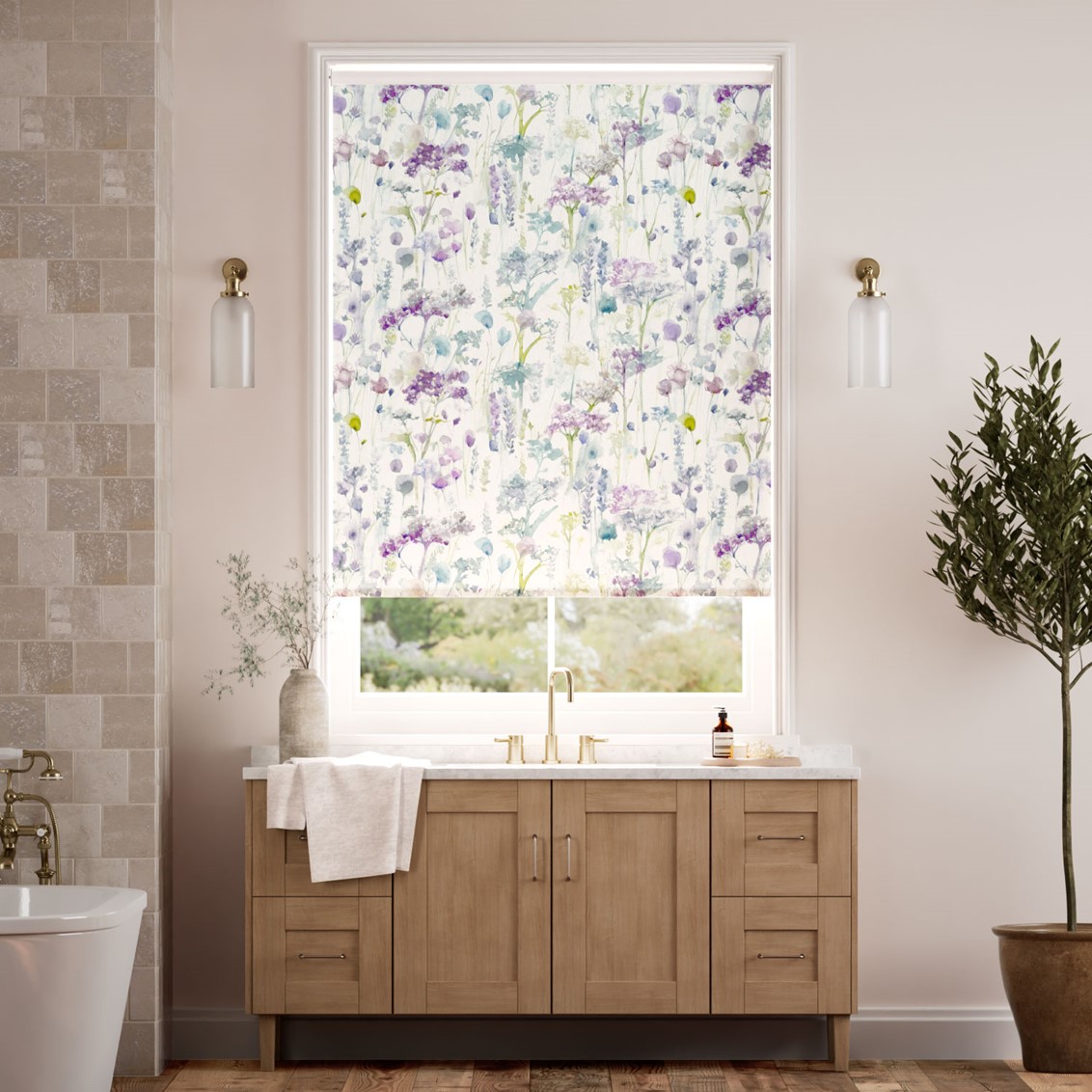 Splash Blackout Ilinizas Summer Roller Blind