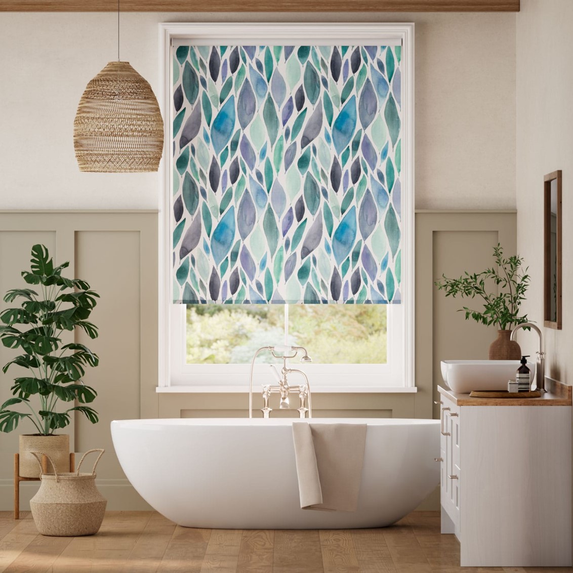 Splash Blackout Koyo Aqua Roller Blind