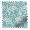 Splash Blackout Ride The Wave Aqua Roller Blind swatch image