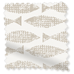 Twist2Go Splash Blackout Samaki Neutral Roller Blind swatch image