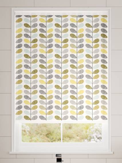 Splash Blackout Scribble Stem Seagrass Roller Blind thumbnail image