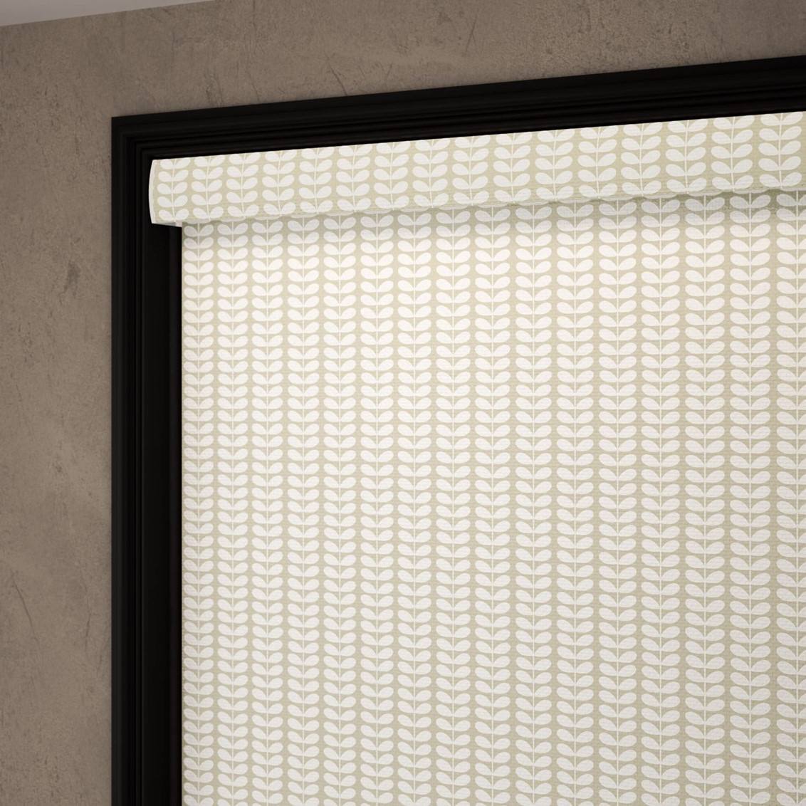 Splash Blackout Tiny Stem Taupe Roller Blind