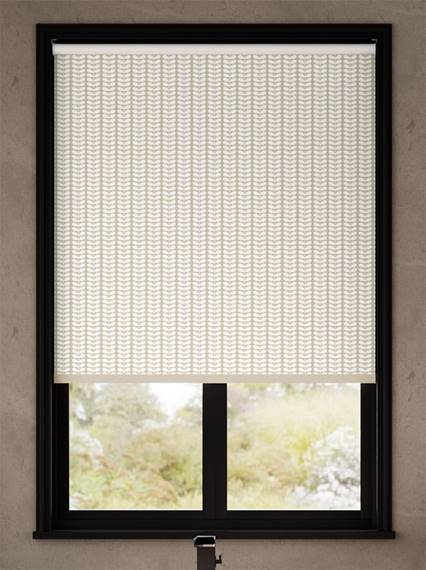 Splash Blackout Tiny Stem Taupe Roller Blind thumbnail image