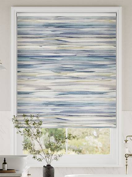 Splash Blackout Valerius Sapphire Roller Blind thumbnail image