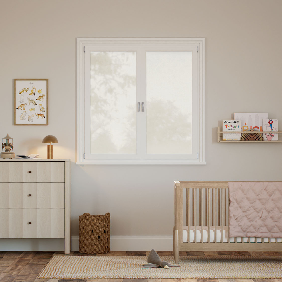 Bone Sheer Textile Window Film