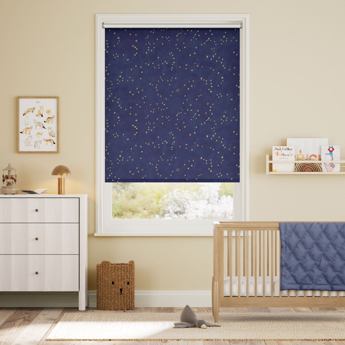 Star Gazing Blackout Night Sky Roller Blind