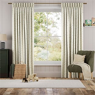 Starry Skies Duck Egg Curtains thumbnail image