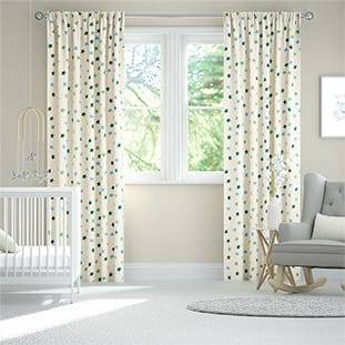 Starry Skies Multi Blues Curtains thumbnail image