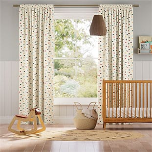 Starry Skies Multi Brights Curtains thumbnail image