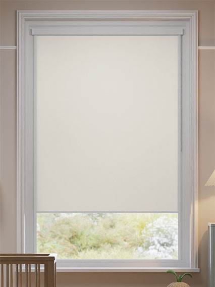 Stick On Sevilla Blackout Antique Cream Stick On Blackout Roller Blind thumbnail image